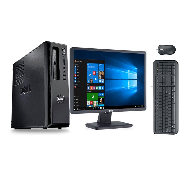DELL Vostro 230 sff CPU unit + 19 inch LCD monitor + USB keyboard mouse