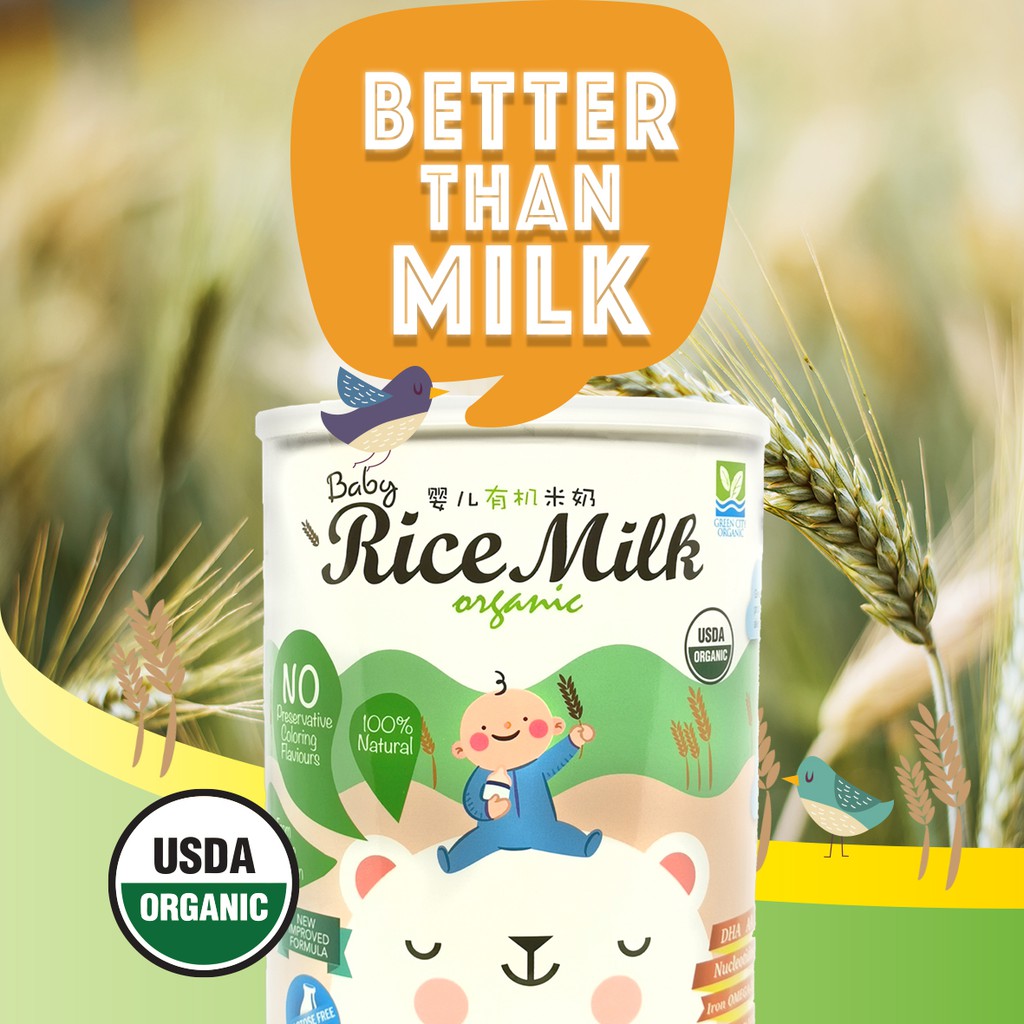 Green City Organic Baby Rice Milk Shopee Malaysia