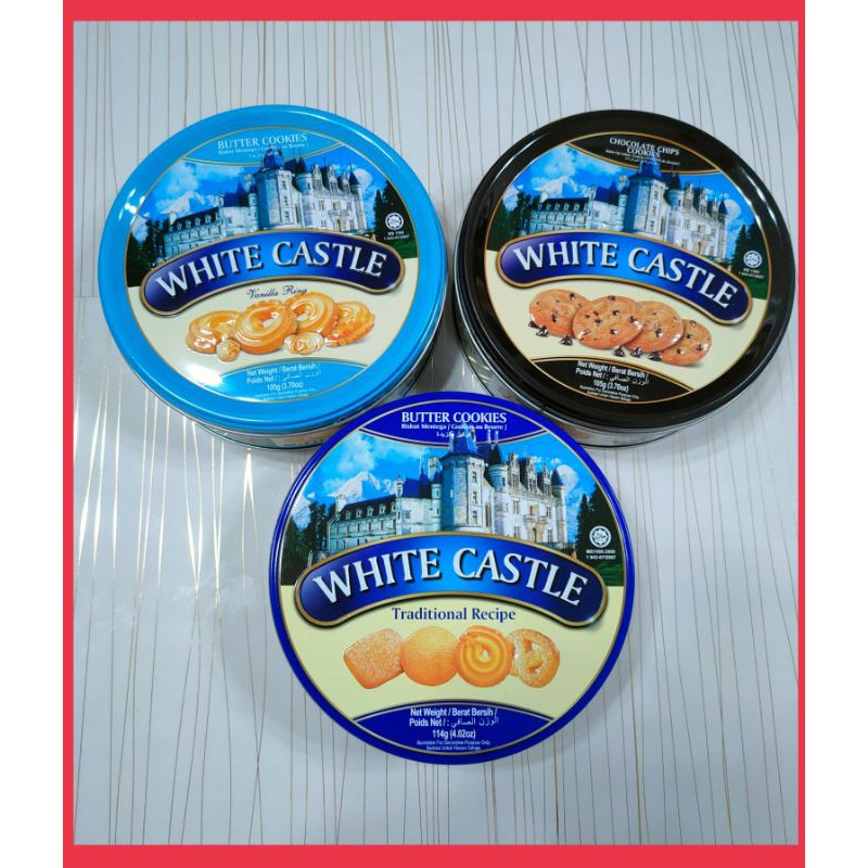 Butter Cookies White Castle Traditional Recipe Original/Choco/Vanilla
