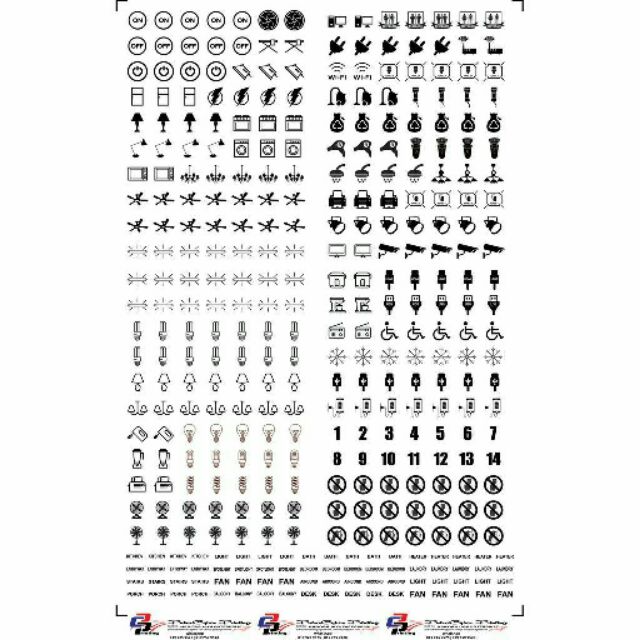 WALL SWITCH LABEL STICKERS 300 PCS Shopee Malaysia