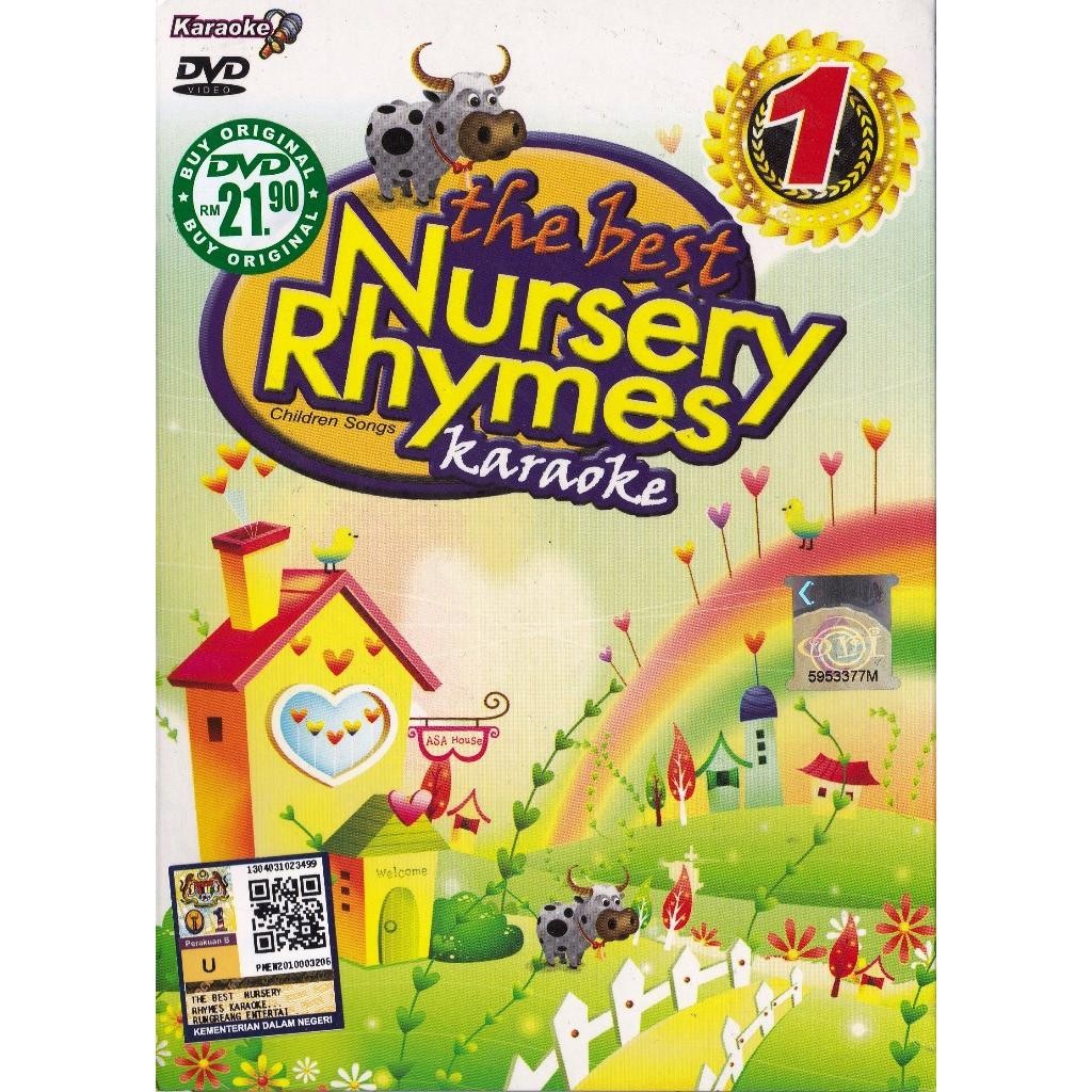 The Best Nursery Rhymes Children Songs Karaoke Vol.1 DVD Shopee Malaysia