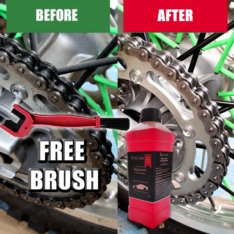 Degreaser Bike Chain Cleaner Degreaser Safe for Rubber (Concentrated