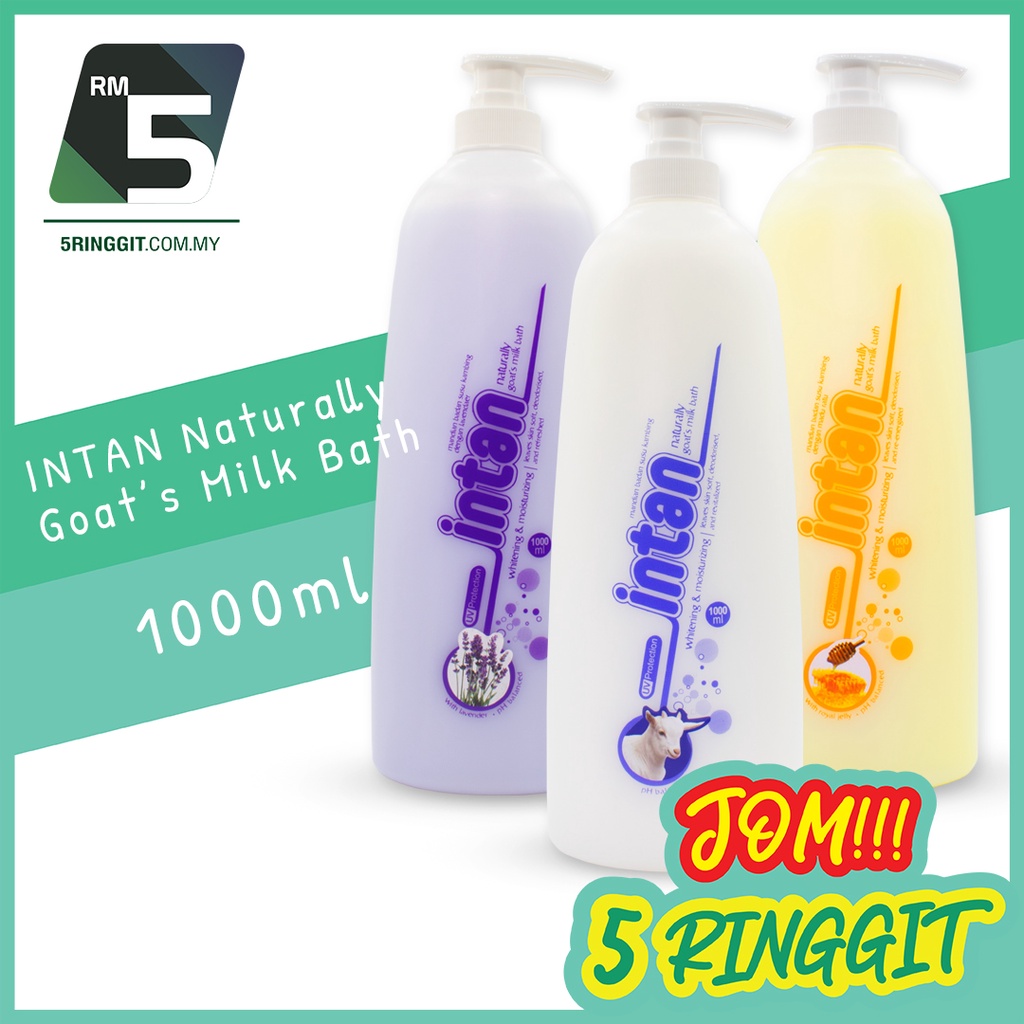 Intan Naturally Goat's Milk Bath Goat Milk Body Wash Body Shampoo