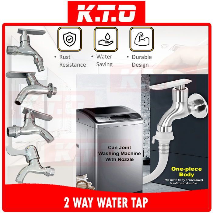 QUATER TURN WATER TAP KITCHEN & BATHROOM SINK WASHING MACHINE FAUCET
