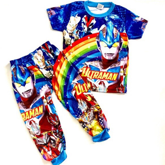🌟TOP SALE🌟ULTRAMAN KIDS PAJAMAS BAJU TIDUR KANAK KANAK Shopee Malaysia