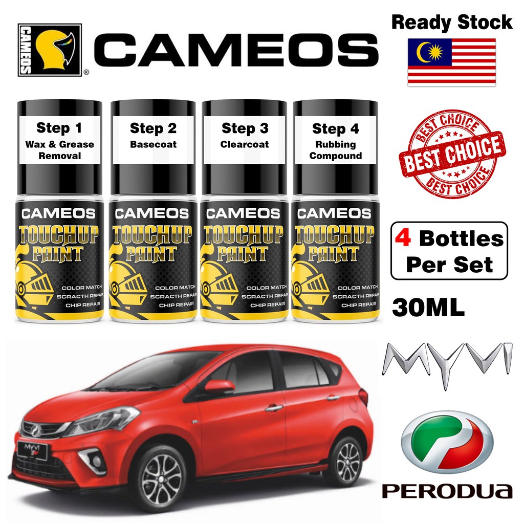 PERODUA MYVI Paint Repair Kit Car Touch Up Paint Scratch Removal