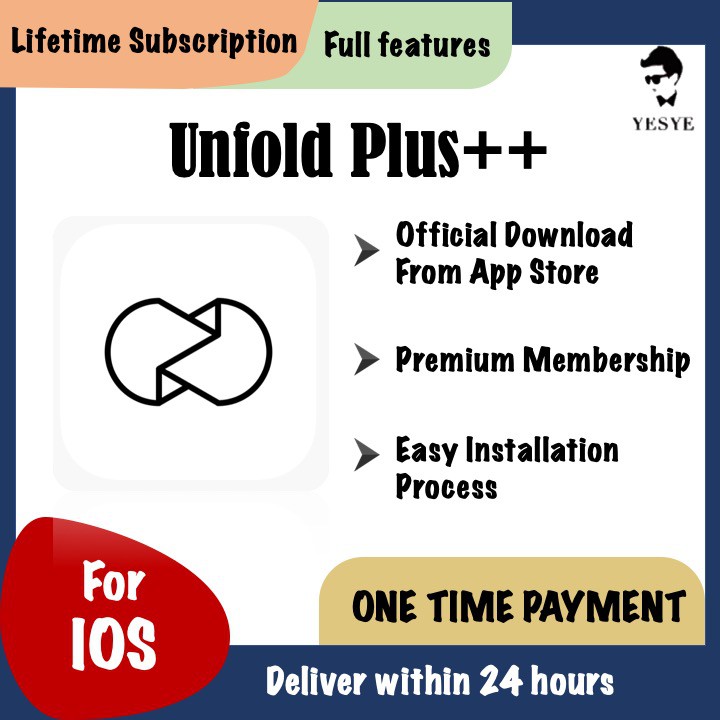 UnFold Plus unlocked template(IOS) Shopee Malaysia