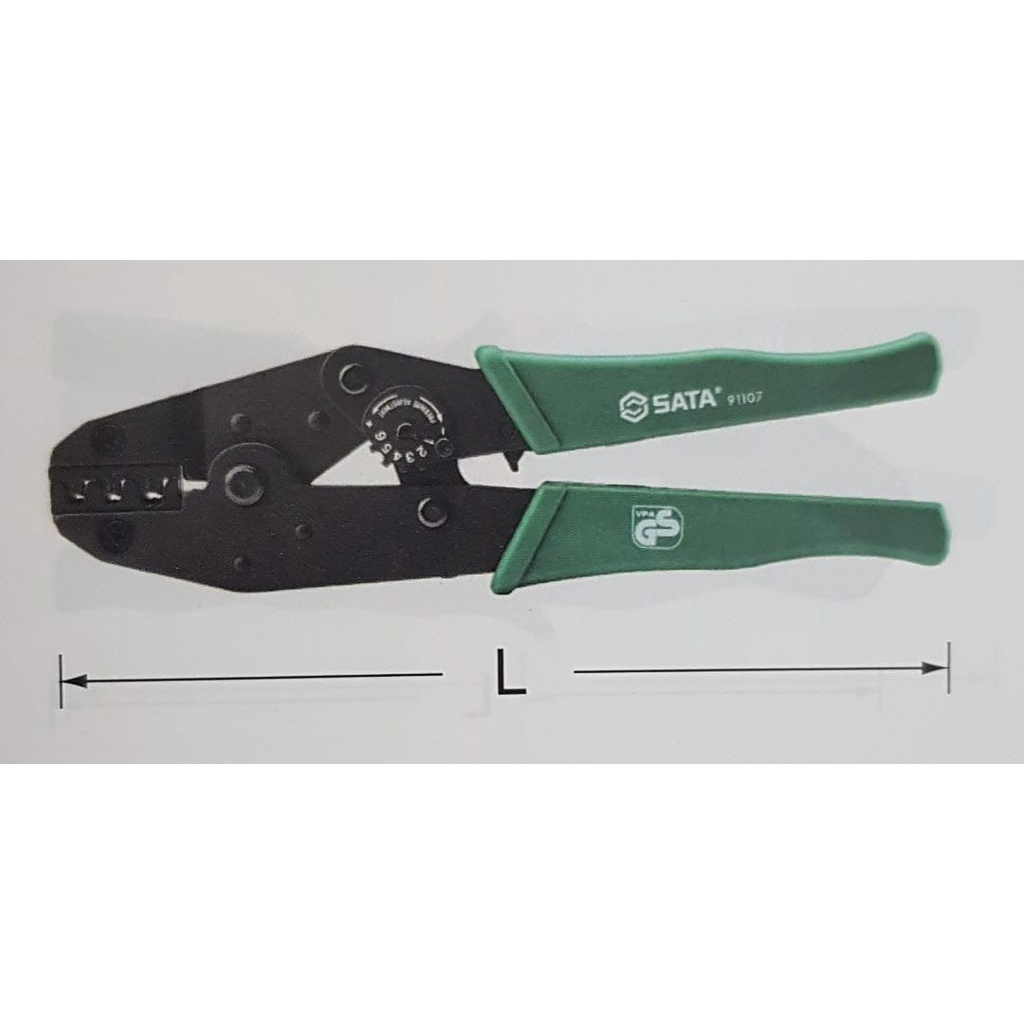 Sata 91107 TAB CONNECTOR CRIMPING TOOL 9″ Shopee Malaysia