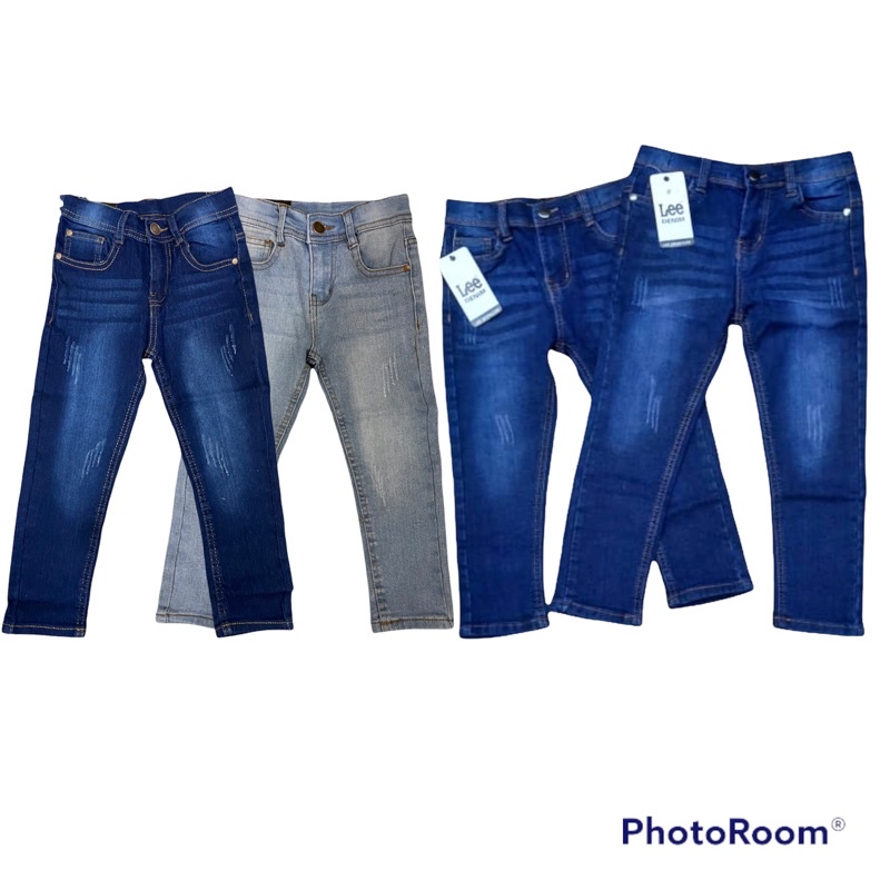 Seluar Jeans Budak Lelaki Kids Jeans Boy Pants Slim Jeans Baju Raya Budak 2023 Shopee Malaysia