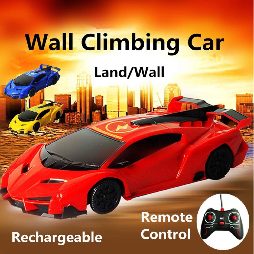 Wall Climbing Car Remote Control RC Toy Car Ceiling Climb Anti Gravity