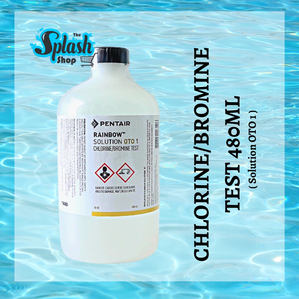 SPLASH Pentair ORIGINAL Rainbow Solution OTO 1 Chlorine / Swimming