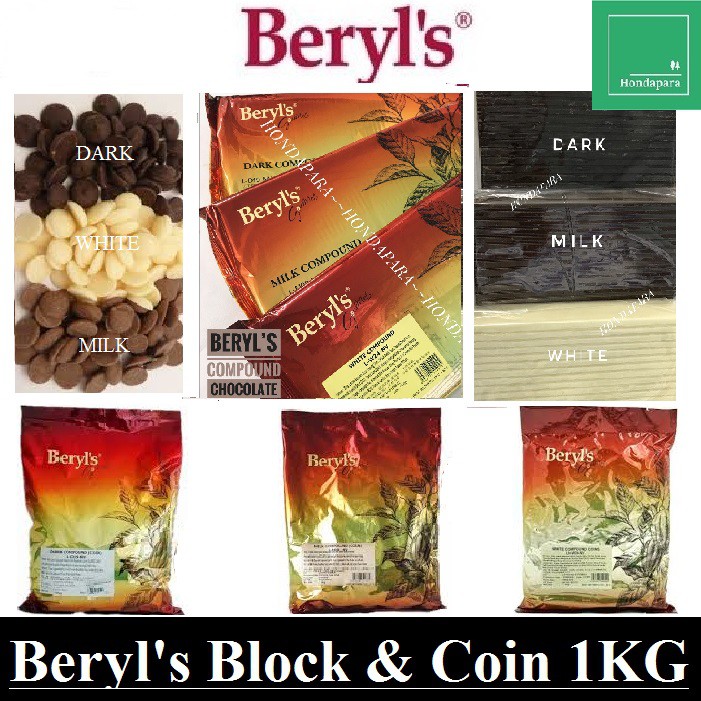 🔥🇲🇾1Kg Beryl's Coin Chocolate/ Compound Chocolate Coin/ Coklat Beryl's/ Coklat Masakan/ Coklat Butang/ Baking Chocola | Shopee Malaysia