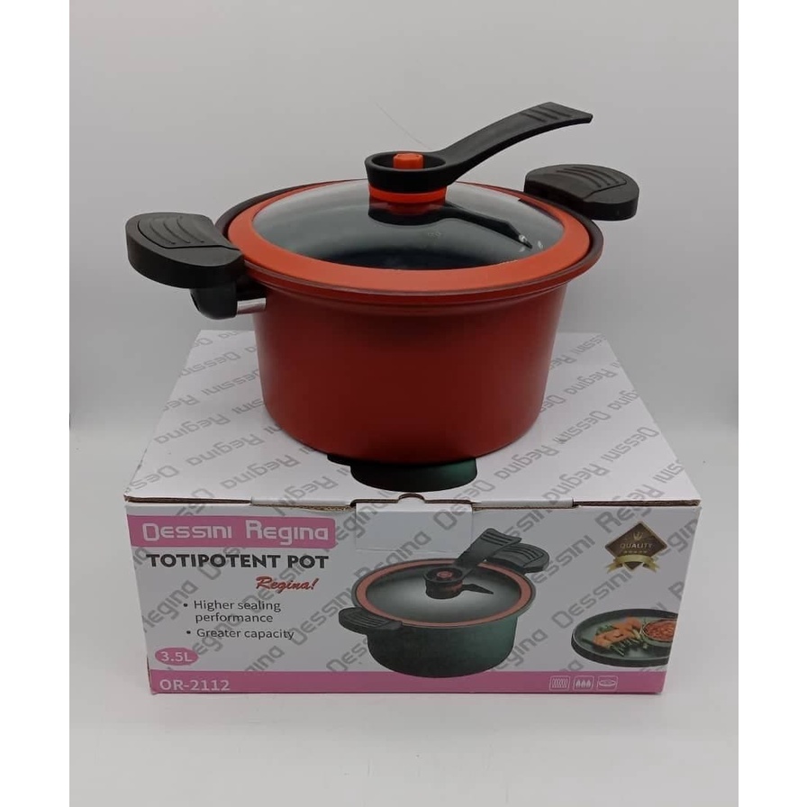 3.5L DESSINI TOTIPOTENT POT / DESSINI MICRO PRESSURE COOKER INDUCTION