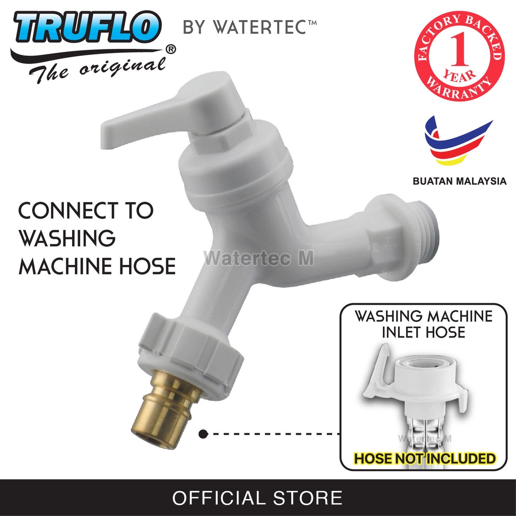 Washing Machine Water Tap Adaptor Inlet Hose Connector AB/, 45 OFF
