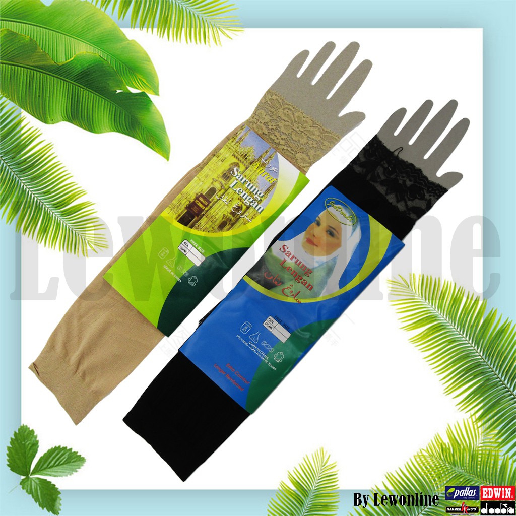SARUNG LENGAN WANITA MUSLIMAH NIPIS HAND SOCKS MUSLIMAH