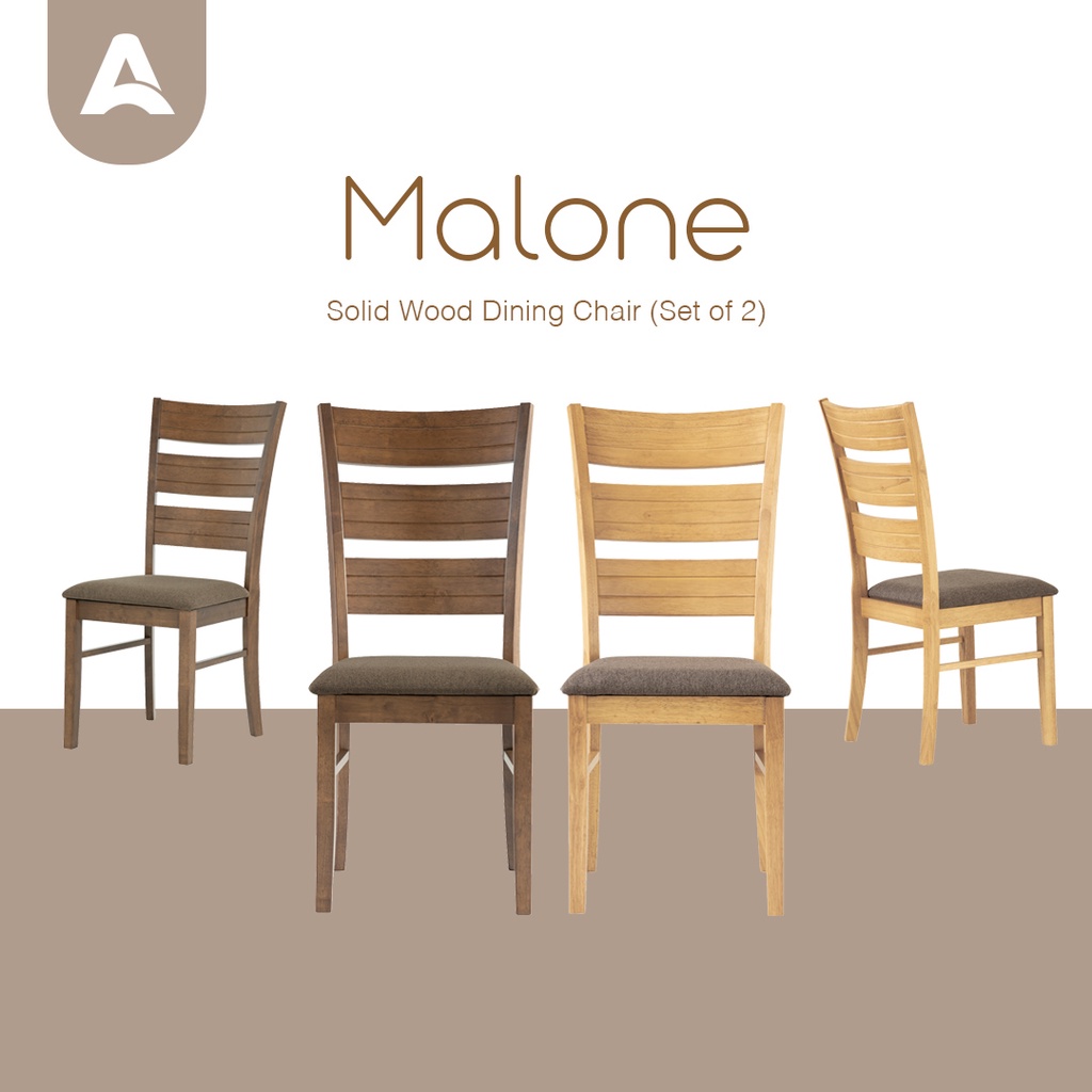 Arturo Malone Dining Chair (Set of 2) Shopee Malaysia