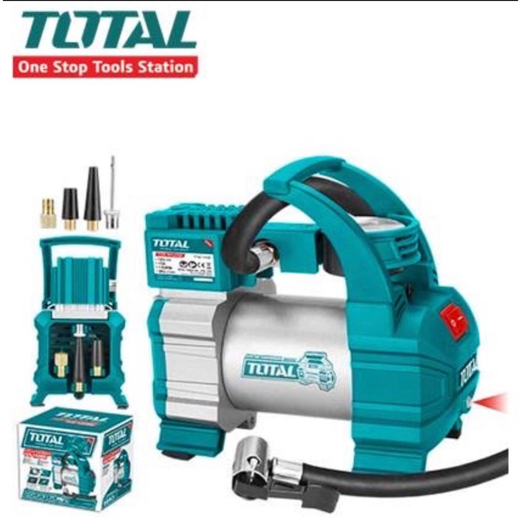 TOTAL MINI AIR COMPRESSOR TTAC1406 / AUTO AIR COMPRESSOR Shopee Malaysia