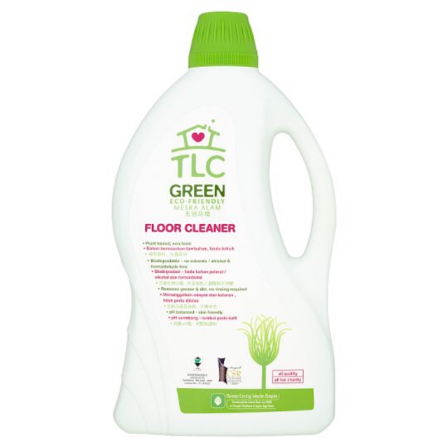 TLC Green EcoFriendly Floor Cleaner 2 Litres Shopee Malaysia