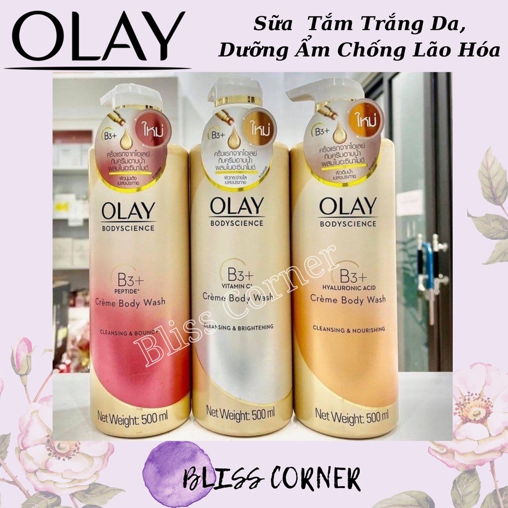 Olay Shower Gel Whitening Skin, Soft And Smooth Thailand Shopee Malaysia