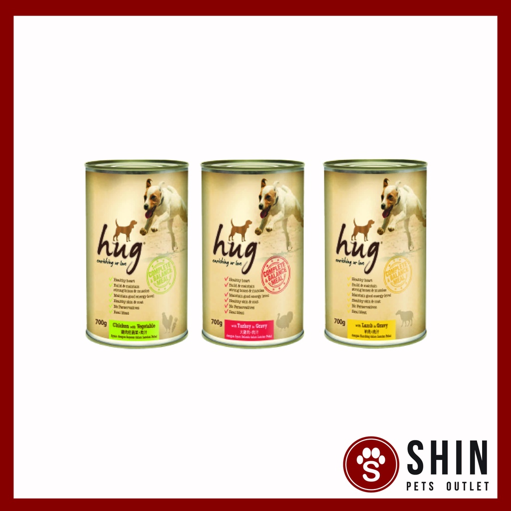 Hug Dog Canned Food (Wet Dog Food) 700g Shopee Malaysia