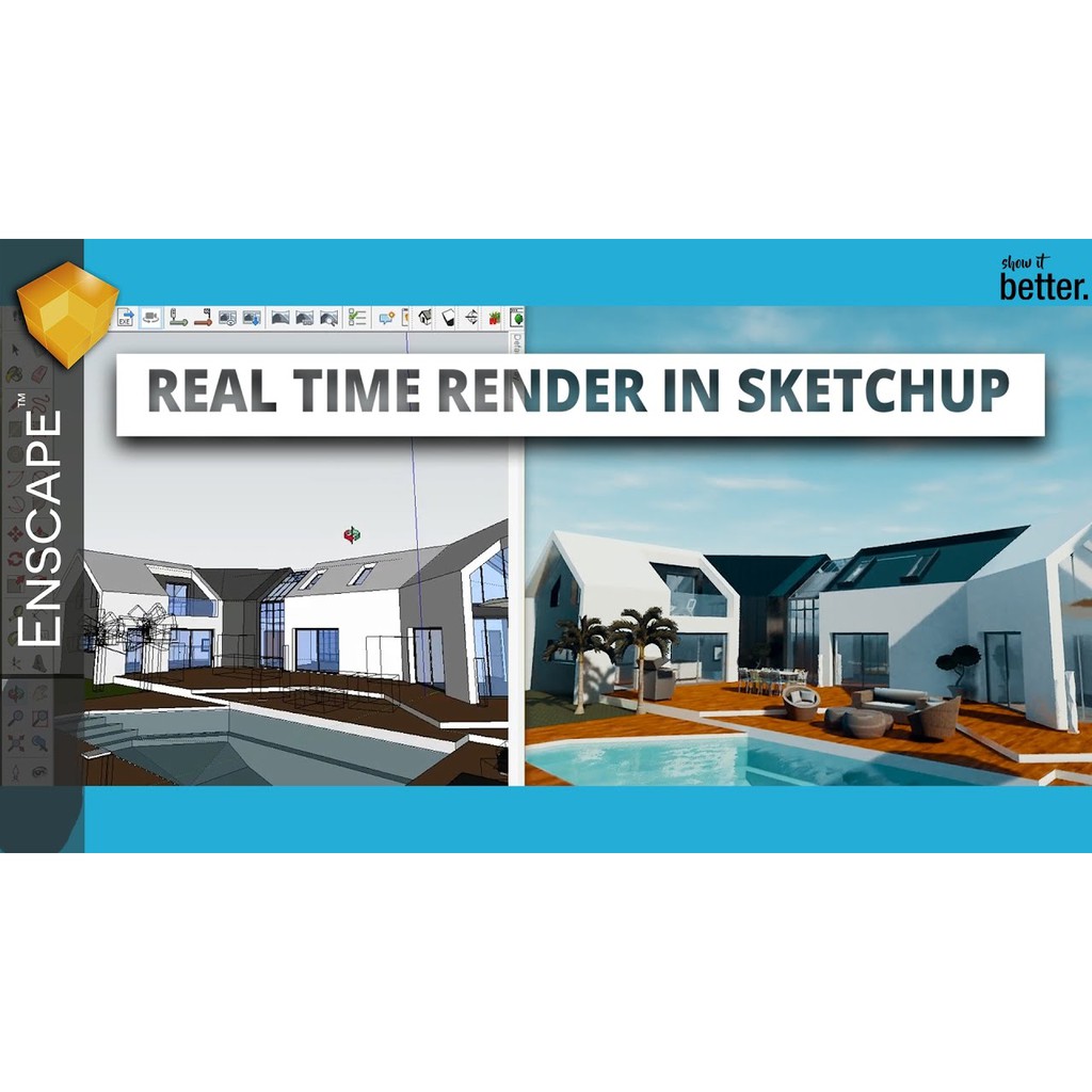 Enscape 3D 2.8.0.2.26218 for Revit / SketchUp / Rhino