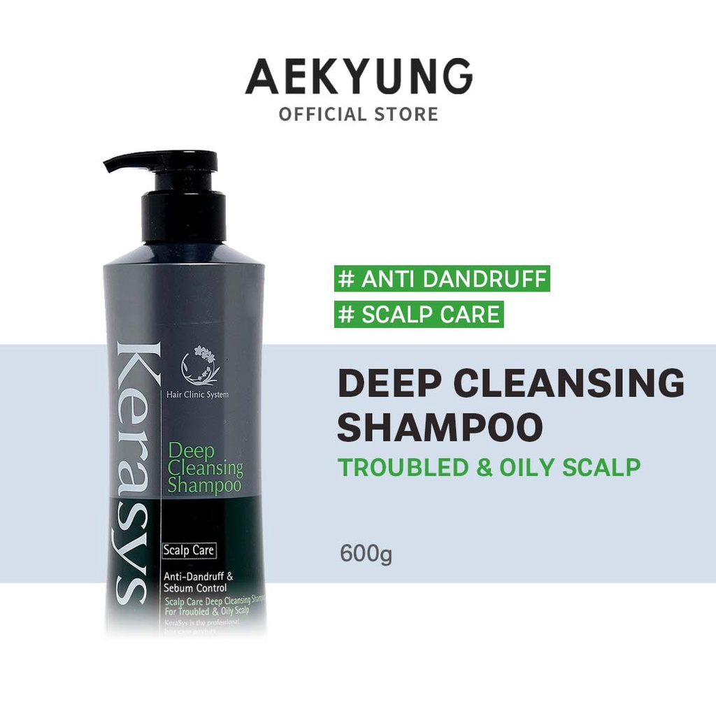 [KERASYS] Kerasys Hair Clinic Scalp Care Deep Cleansing Shampoo 600g