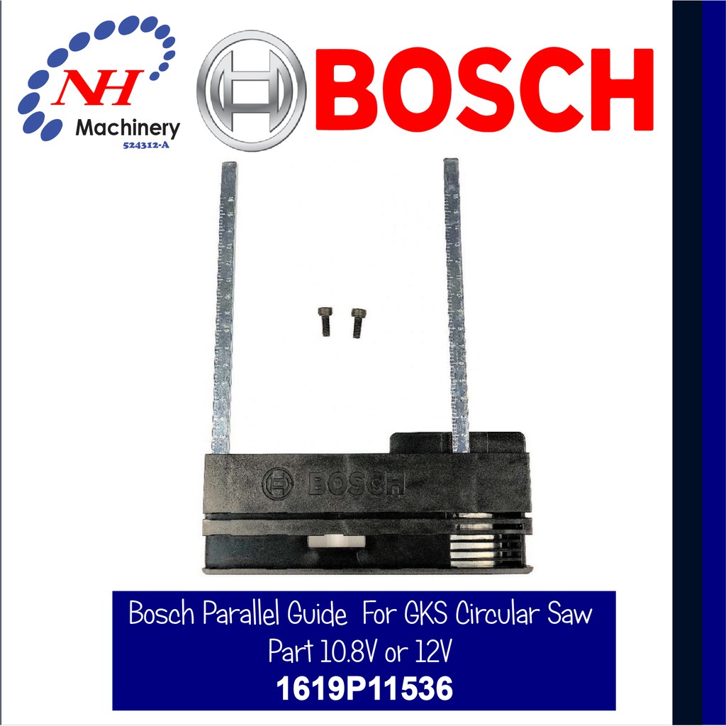 Bosch 1619P11536 Parallel Guide for GKS10.8vLi / GKS12vLi Shopee