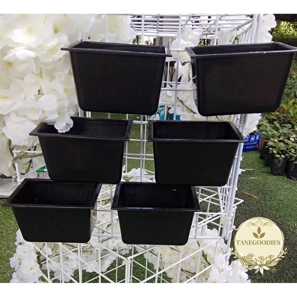 Vertical Wall Hanging Pot Pasu Gantung Dinding Flower Plant Garden 11