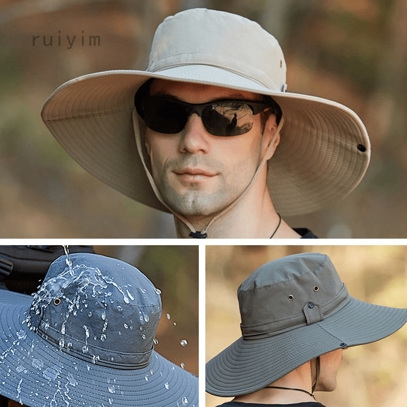 Sunproof Anti UV Waterproof Breathable Multifunction Men Outdoor Wide