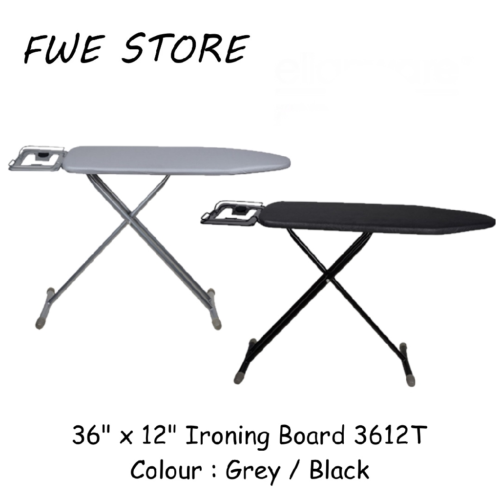 FWE STORE Classic Plastic Iron Board (36") Ironing Board 3612T Shopee