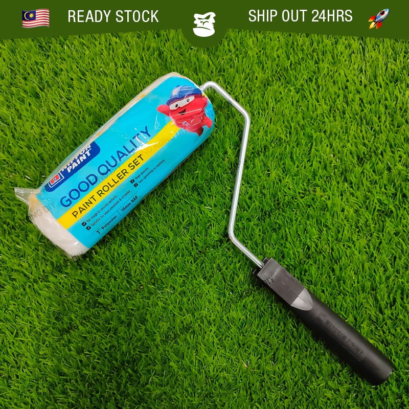 7" NIPPON PAINT Polyester Roller Handle Good Quality Refill Refills