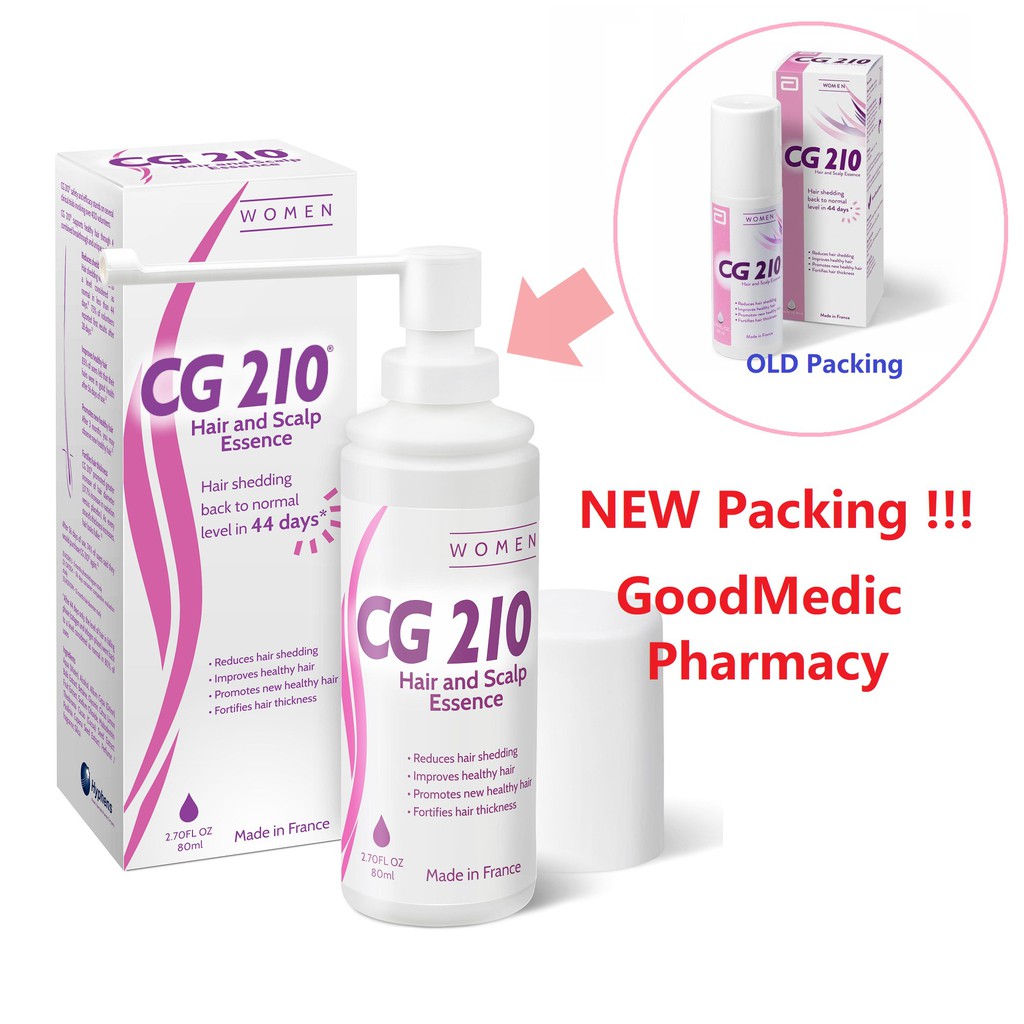 CG210 HAIR & SCALP ESSENCE (WOMEN) 80ml Made in France EXP Oct 2022