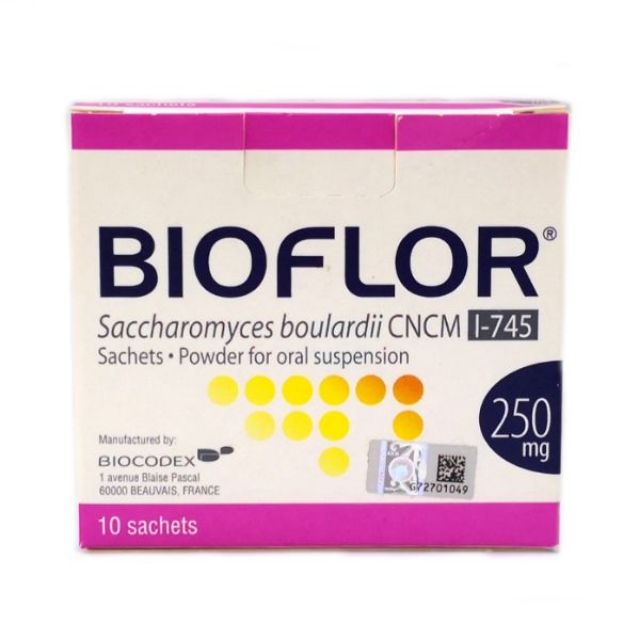 BIOFLOR (Saccharomyces boulardii CNCM I745 250MG) (10 sac) Shopee Malaysia