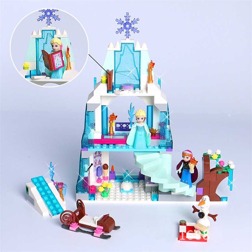 Frozen 2 Lego Building Blocks 41062 Elsa's Sparkling Ice Castle