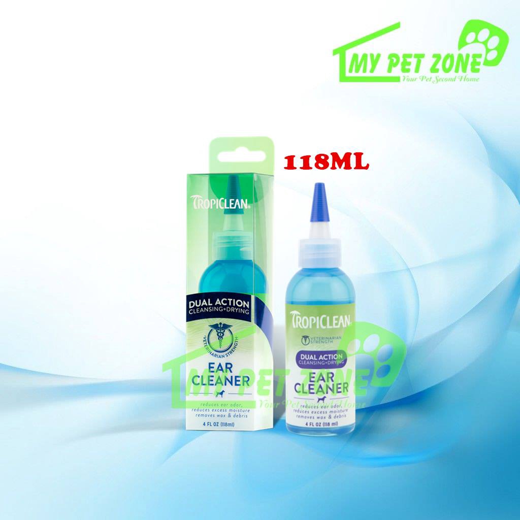 Tropiclean Dual Action Ear Cleaner (Dog & Cat) 118ML Shopee Malaysia