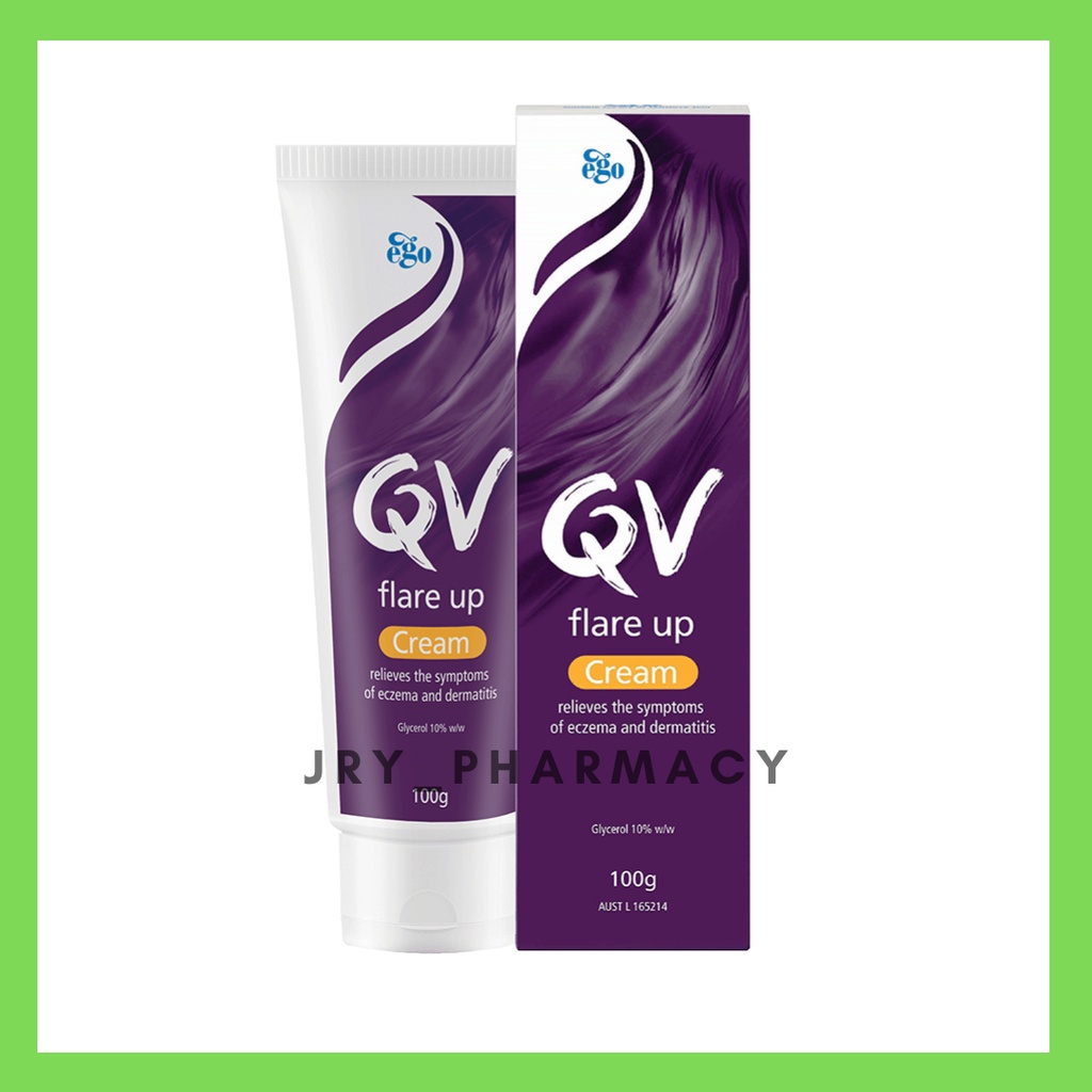 QV FLARE UP CREAM 100G RELIEVES THE SYMPTOMS OF ECZEMA AND DERMATITIS EXP6/25 Shopee Malaysia