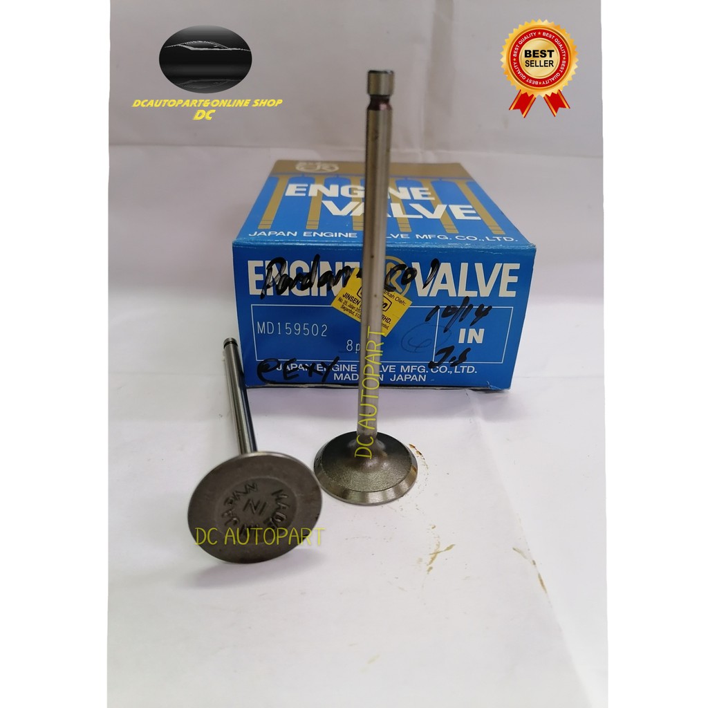 PROTON PERDANA 2.0 E55A 4G63 ENGINE INTAKE & EXHAUST ENGINE VALVE