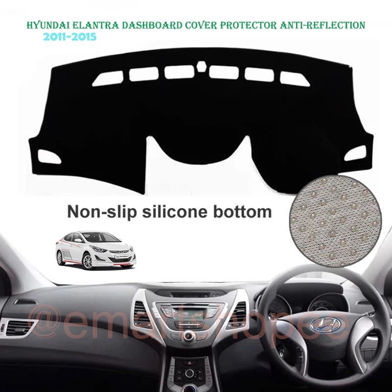Hyundai Elantra [ 2011 2015 ] DashBoard Cover Mat Shopee Malaysia