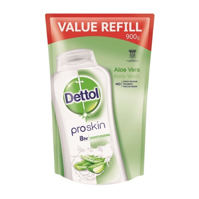 Dettol Shower Gel Aloe Vera Refill 900ml Shopee Malaysia