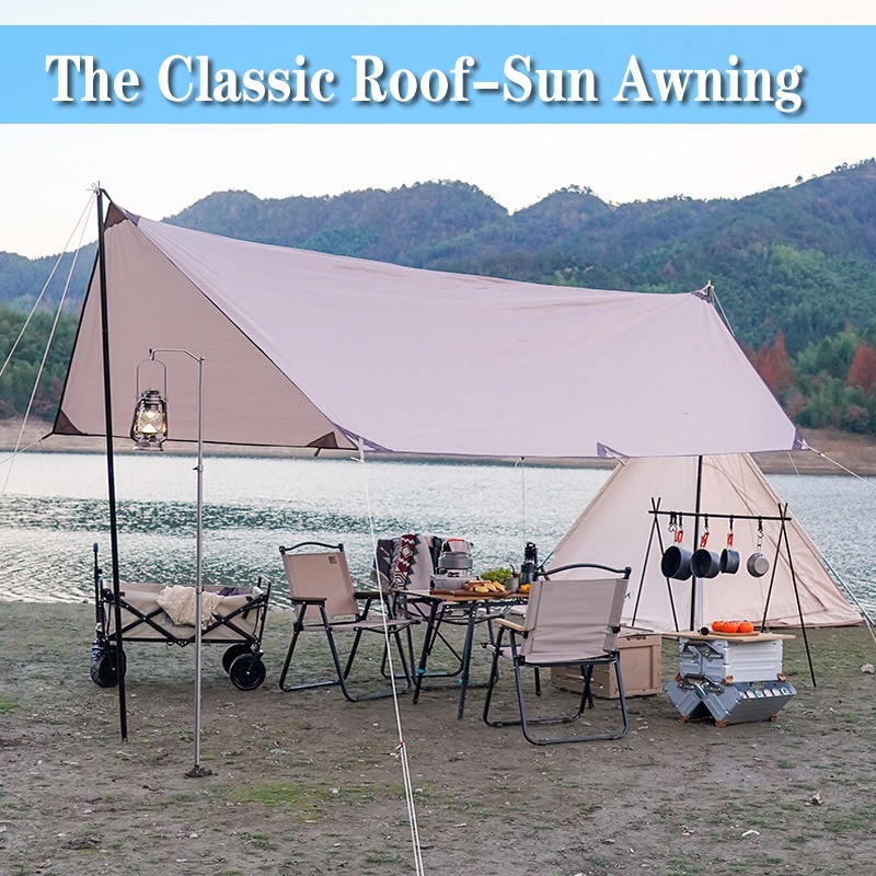 Ultralight Weight Flysheet Waterproof Groundsheet Camping Tarp Shelter