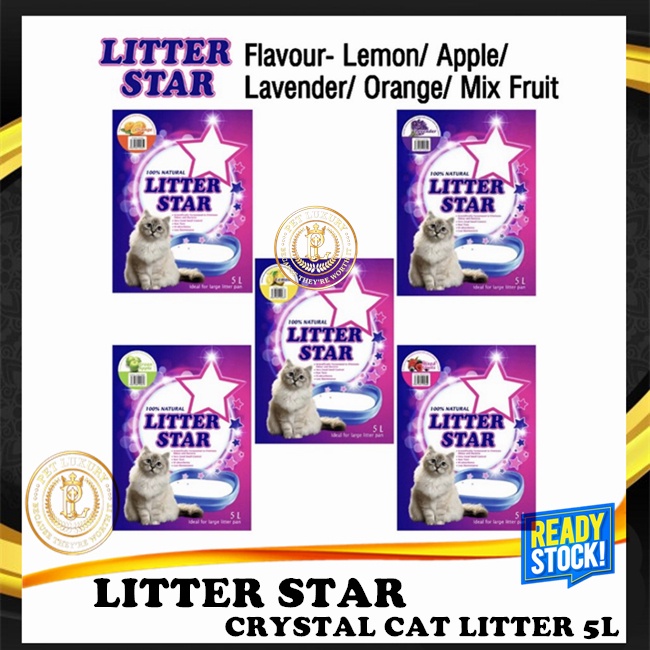 Litter Star Crystal Cat Litter 5L Shopee Malaysia