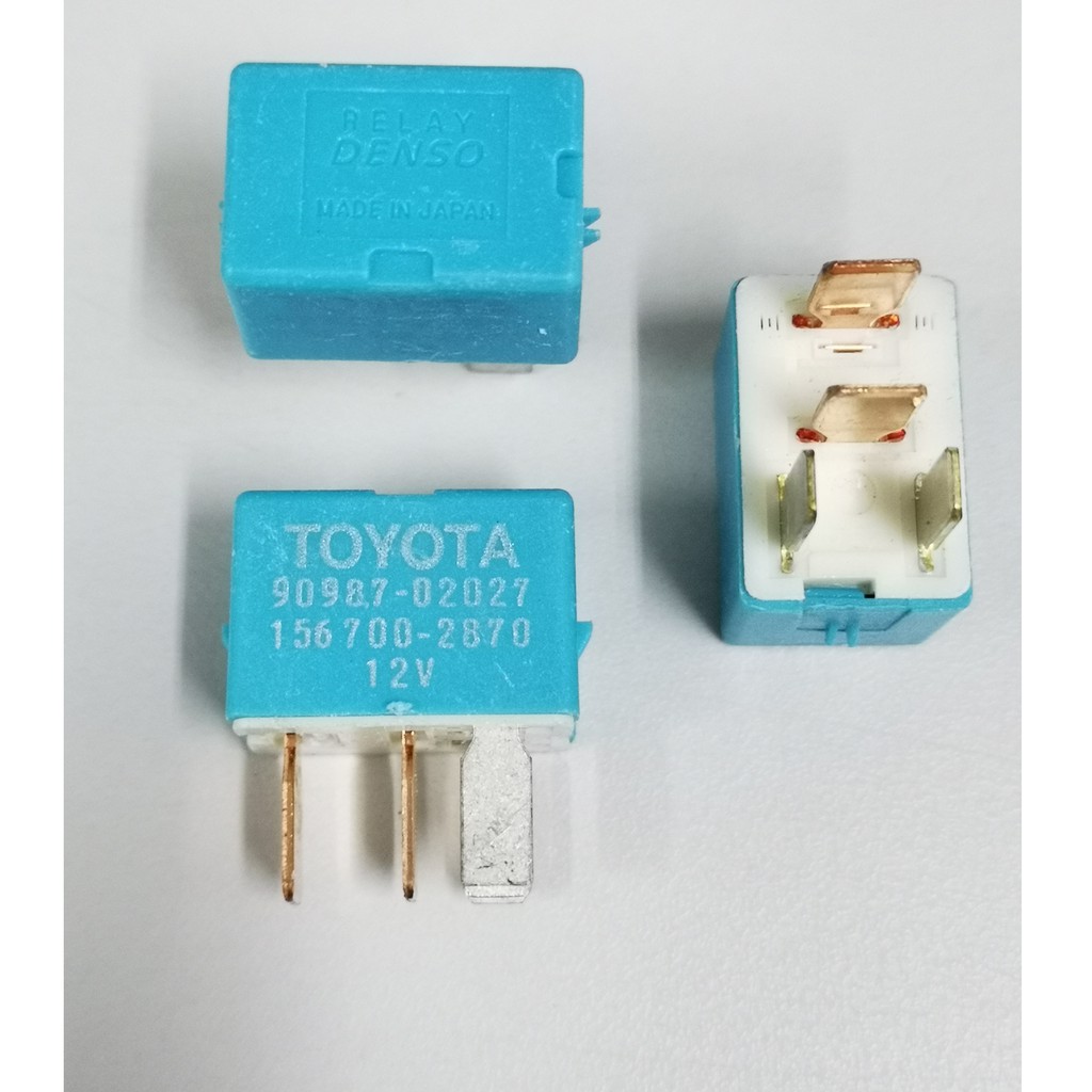 DENSO RELAY 4PIN HEAD LAMP RELAY/POWER RELAY PROTON WIRA PERODUA TOYOTA