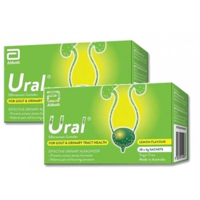 URAL EFFERVESCENT GRANULES 4g SACHET [URINARY TRACT INFECTION] Shopee