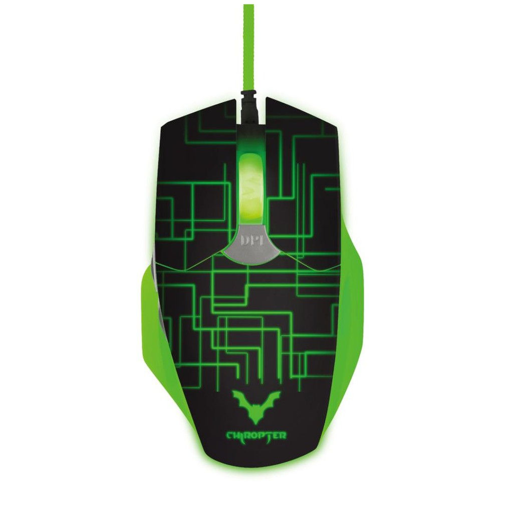 WESDAR Gaming Mouse Mouse GM3 Black + Green Shopee Malaysia