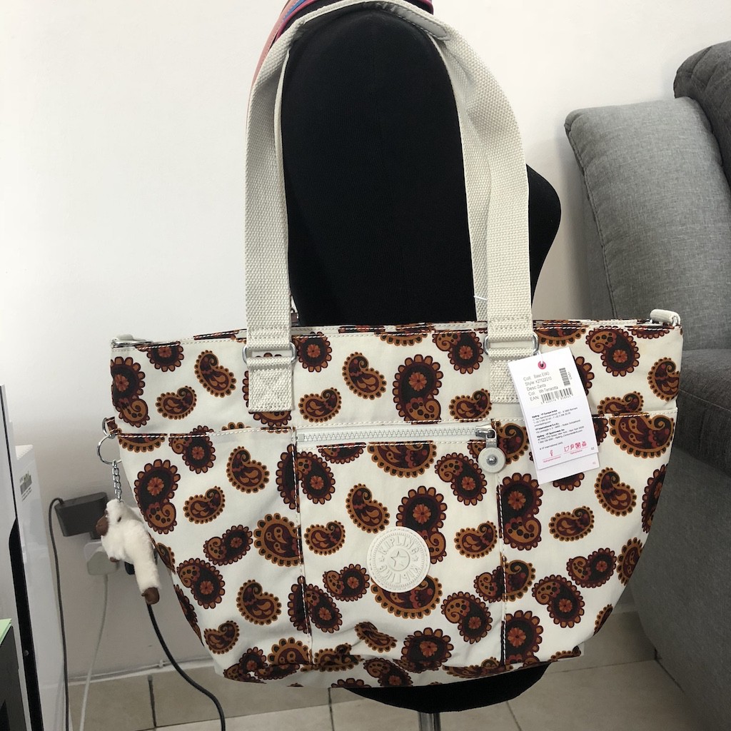 Kipling Shoulder Bag Zanita White Shopee Malaysia