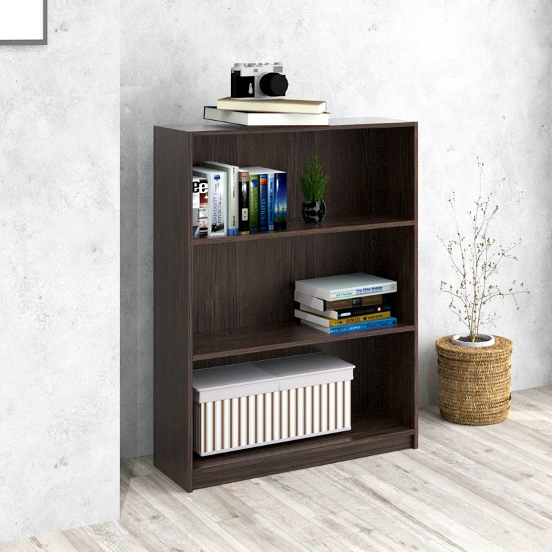 HADI 3 tier IKEA alike bookcase/ rak buku/ book shelf/ rak buku kayu