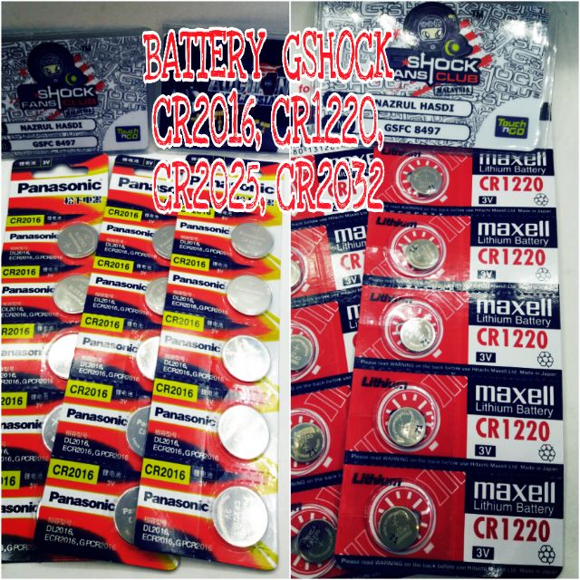 G SHOCK BATTERY REPLACEMENT (price 1 pcs) Shopee Malaysia