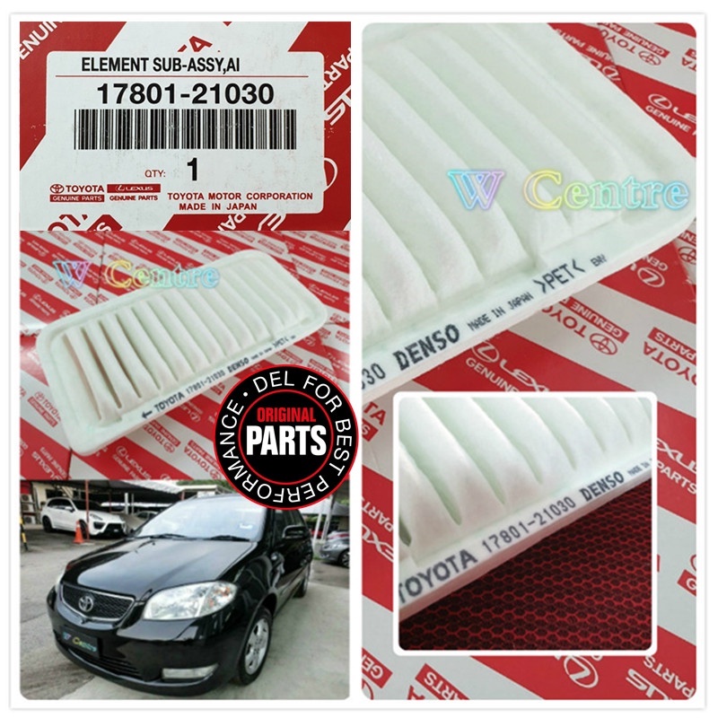 Toyota Vios NCP42 2003 to 2006 Air Filter Shopee Malaysia