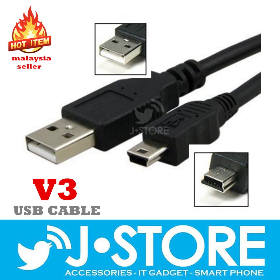 V3 Mini Usb Cable Mp3 Mp4 cable MP3 Music Player Kid Learning Player Radio Quran Joc Sj6 Legend