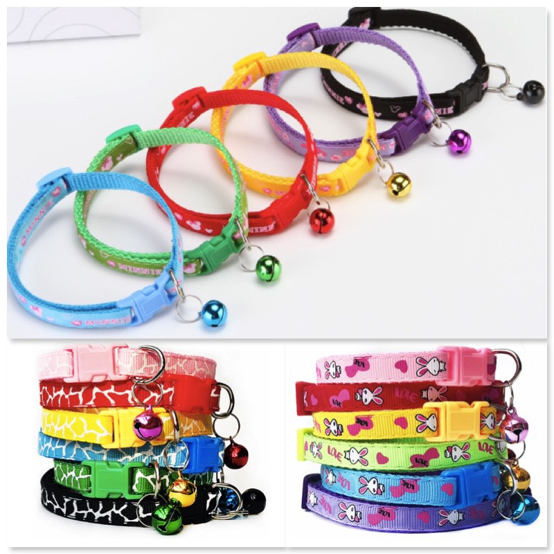 READY STOCK!! Rantai Kucing Cat Dog Leash Collar Pet Collar Cute Nice Adjustable Pet Neck Strap